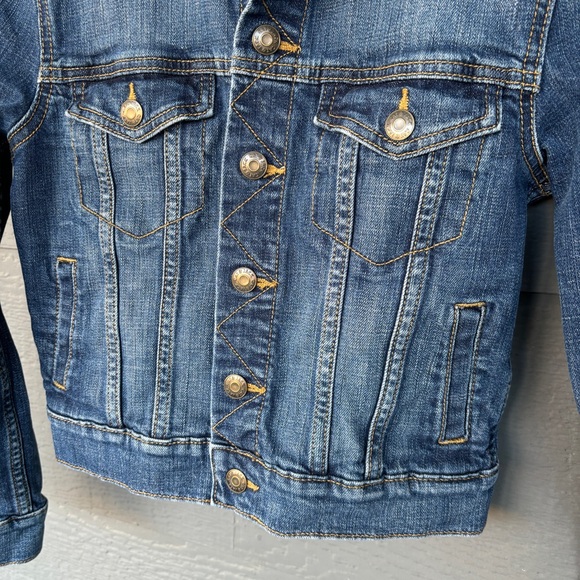 Cat & Jack Girls Medium Jean Jacket - Picture 3 of 9